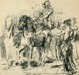 Char, vers 1880, 1943
