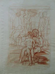 Étude de composition pour "L