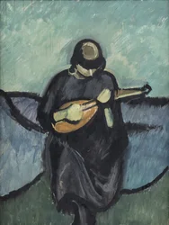 Un mandoliniste
