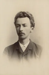 Portrait de Vilhelm Hammershøi