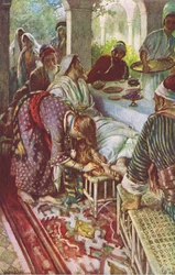 Le Christ dans la maison du pharisien, illustration de 