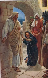 La Femme de Canaan, illustration de 