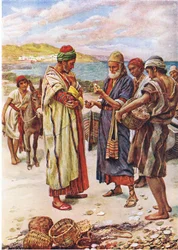 La perle de grand prix, illustration de Harold Copping Pictures: The Crown Series, vers 1920