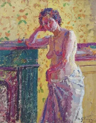 Intérieur avec nu