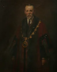 Alderman A. K. Barnett, vers 1914