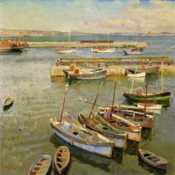 Bateaux, port de Newlyn