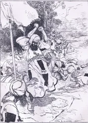 La mort du Khalifa, illustration de l