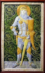 Gideon, Della Robbia Pottery, vers 1900