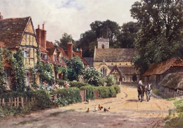 Le village de Betchworth, près de Dorking