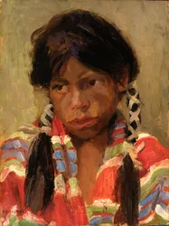 Garçon indien Joe Archelita, 1918