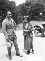 Douglas Fairbanks et Mary Pickford, vers 1915