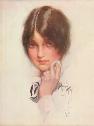 Une étude, c1914