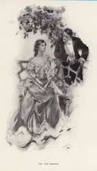 Homme proposant le mariage à une femme