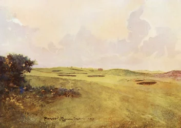 Terrains de golf : Andrews, vue depuis le douzième green