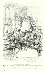Illustration pour Oliver Twist par Charles Dickens