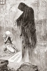 Illustration pour Un chant de Noël des Livres de Noël de Charles Dickens