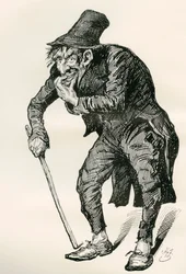 Illustration pour The Old Curiosity Shop de Charles Dickens