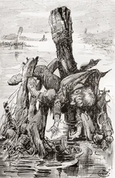 Illustration pour The Old Curiosity Shop de Charles Dickens