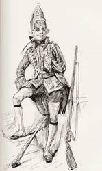Illustration pour le roman Barnaby Rudge de Charles Dickens