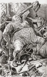Illustration pour le roman de Charles Dickens 