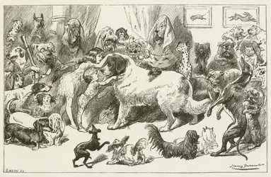 Illustration pour Sylvie et Bruno par Lewis Carroll