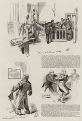 La vie au Parlement, des étrangers dans la Chambre