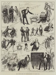 M. W Irving Bishop, le lecteur de pensées, à St James