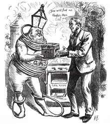 Le coût bon marché du gaz