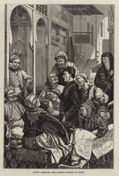 Égypte, lecture du Discours de la Reine au Caire