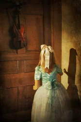 La porte de la petite fille