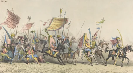 Grande parade fantastique, New-York, 2 décembre 1833