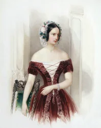 Grande-Duchesse Alexandra Nikolaïevna de Russie, 1825-1844, vers 1840