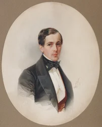Portrait de Fyodor Nikolayevich Chelishchev, 1851