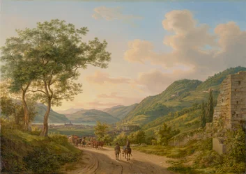 Un paysage au lac de Côme