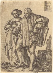 Couple dansant, 1551