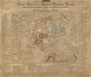 Plan de Berghaus de Potsdam