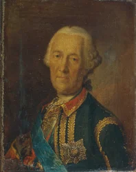 Portrait du maréchal et politicien Comte Burkhard Christoph von Munnich