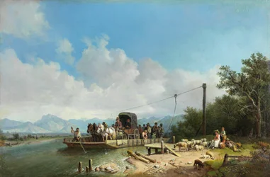 Heinrich Bürkel Bac sur l