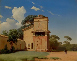 Danish : Casa del Portinaio i Villa Borgheses have. Casa del Portinaio dans les jardins de la Villa Borghèse.