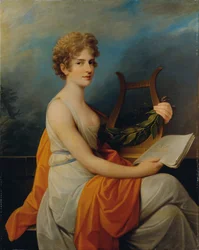 Portrait de la chanteuse d