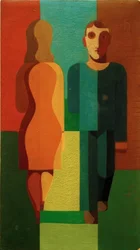 Couple marchant