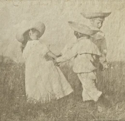 Walther, Edeltrude et Hans Kühn, c.1905