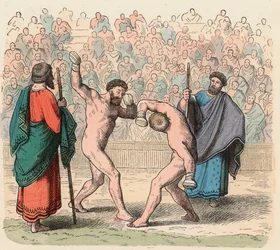 Grèce antique : Boxeurs