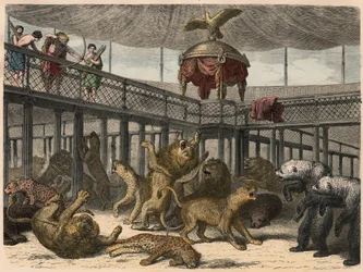 Rome antique : Abattage des bêtes sauvages dans l