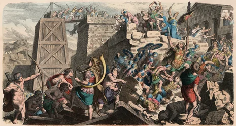 Rome antique : Militaire, Assaut d