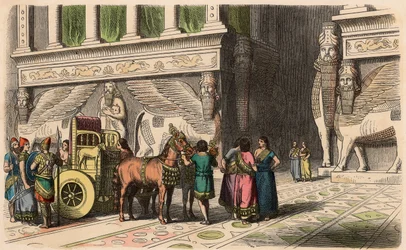 Assyrien : Portail du palais