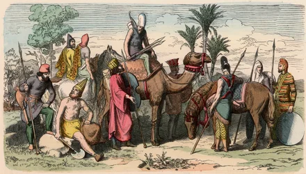 Ancien Orient / Perses : tenue de l