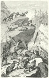 Révoltés tyroliens combattant l