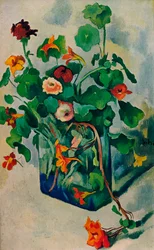 Verre avec cresson, vers 1915