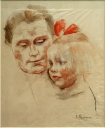 Mère avec enfant (Anna et Käte Werner)